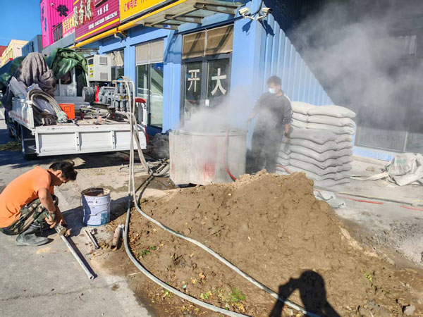 大东顶管注浆加固